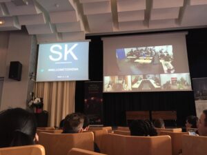 Cool use of educational technology to welcome master's students to Skema's programs in Raleigh, Paris, Sophia, and even Suzhou, China!