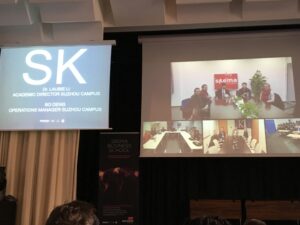 Cool use of educational technology to welcome master's students to Skema's programs in Raleigh, Paris, Sophia, and even Suzhou, China!