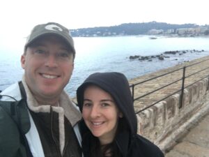 Waterfront selfie in Antibes